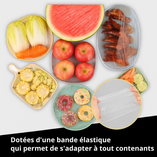 Lot de 100 sacs film plastique