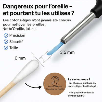 Netto’Oreille - Nettoyeur d’Oreilles Intelligent HD