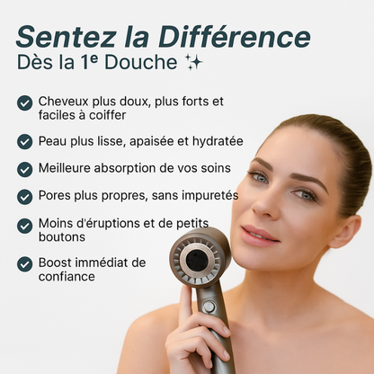 Sauvez Votre Peau, Vos Cheveux et Votre Bien-Être de l’Eau Calcaire