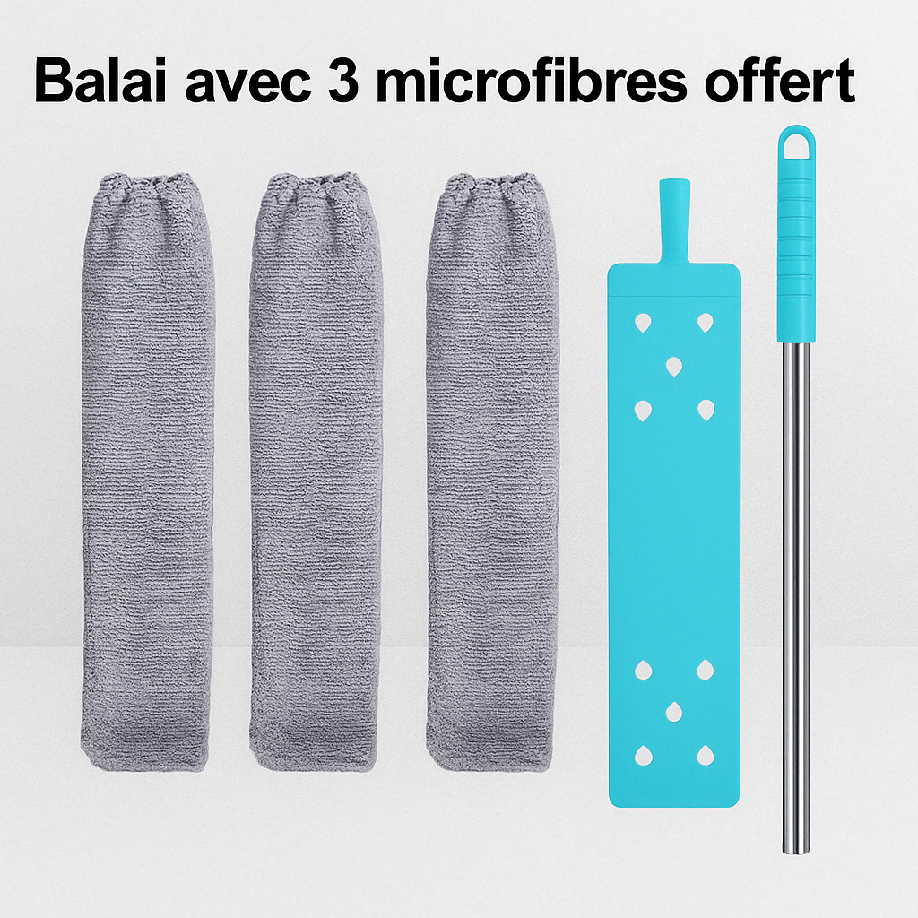 FlexiClean - Nettoie la poussière là où rien ne passe