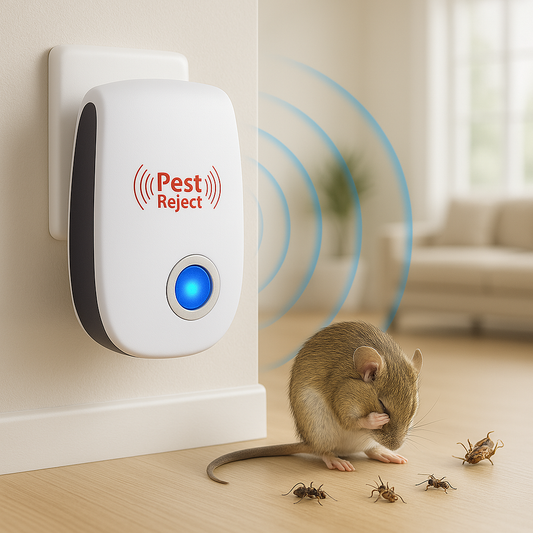PestReject - Ultrasons repousse insectes et rongeurs naturellement